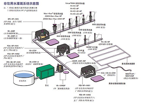 非飲用水灌溉系統(tǒng)圖紙(圖1)